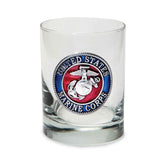 USMC Double Old Fashioned Glass - SGT GRIT