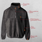 HMX 1 Embroidered Fleece 1/4 Zip - SGT GRIT