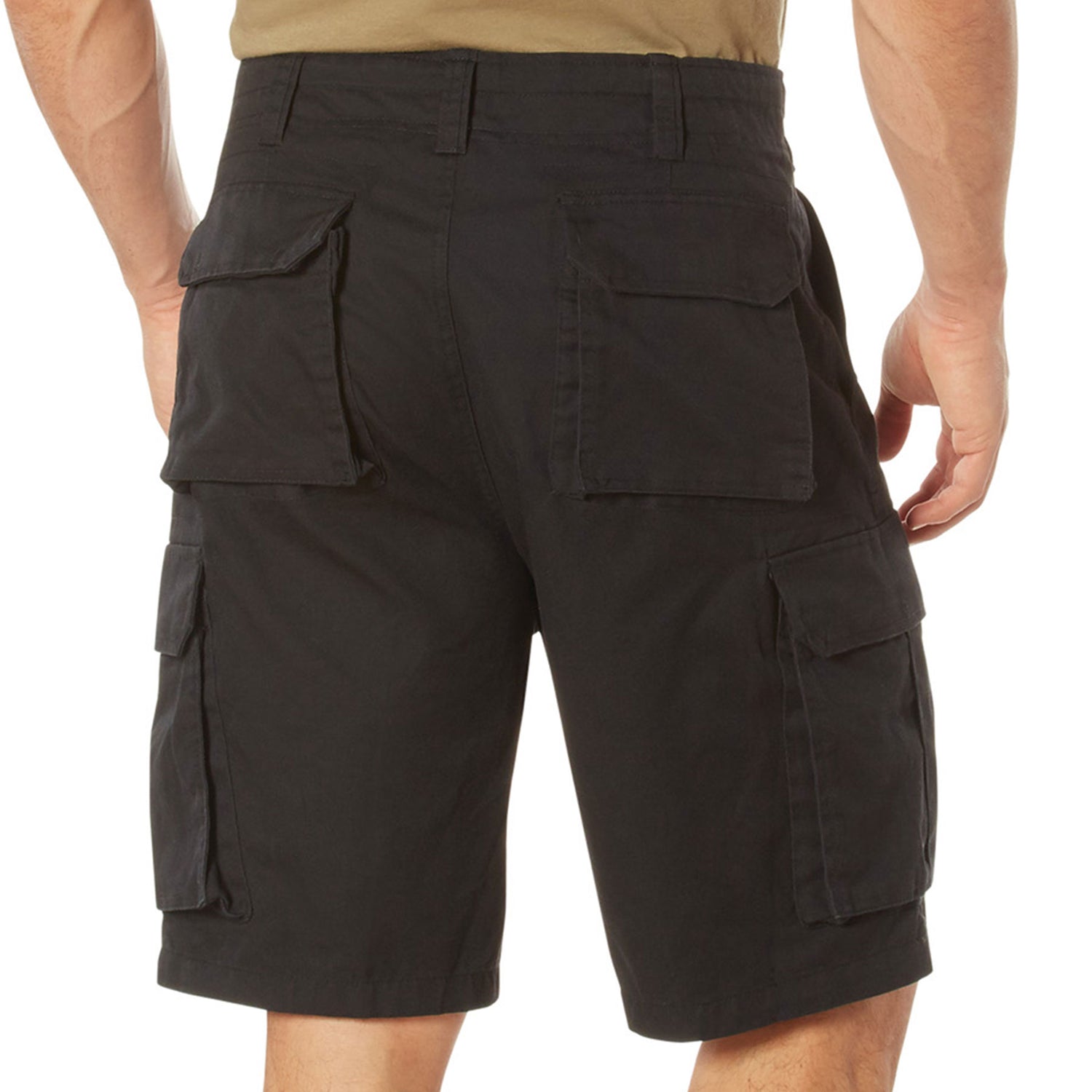 Rothco Vintage Paratrooper Shorts- Black- Comfort Meets Durability ...