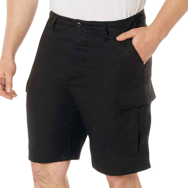 Tactical Cargo Shorts- Black - SGT GRIT