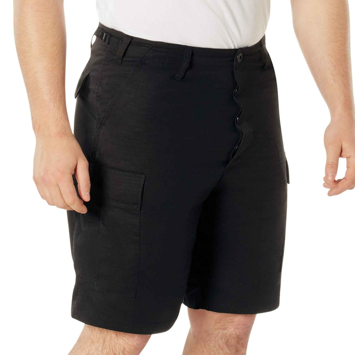 Tactical Cargo Shorts- Black - SGT GRIT