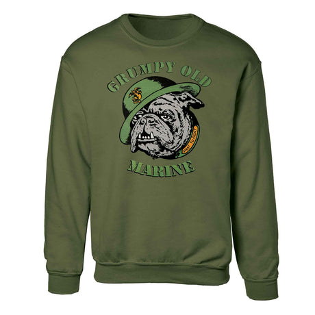 Grumpy Old Marine Crew Sweatshirt - SGT GRIT