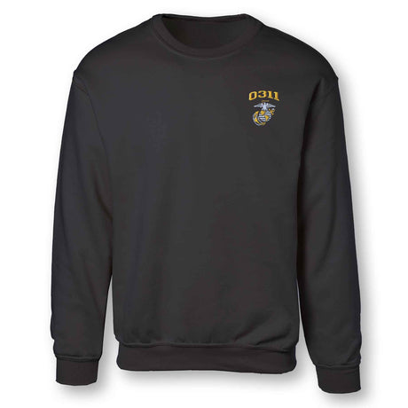 Marine MOS Embroidered Sweatshirt - SGT GRIT