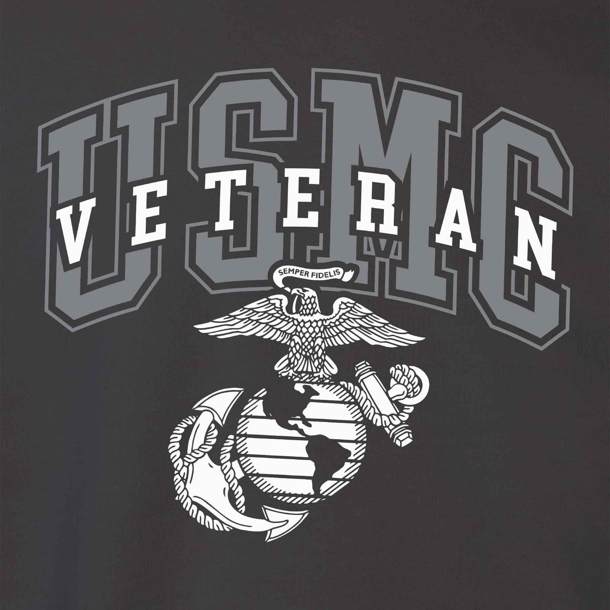 USMC Veteran Overlay Sweatshirt - SGT GRIT