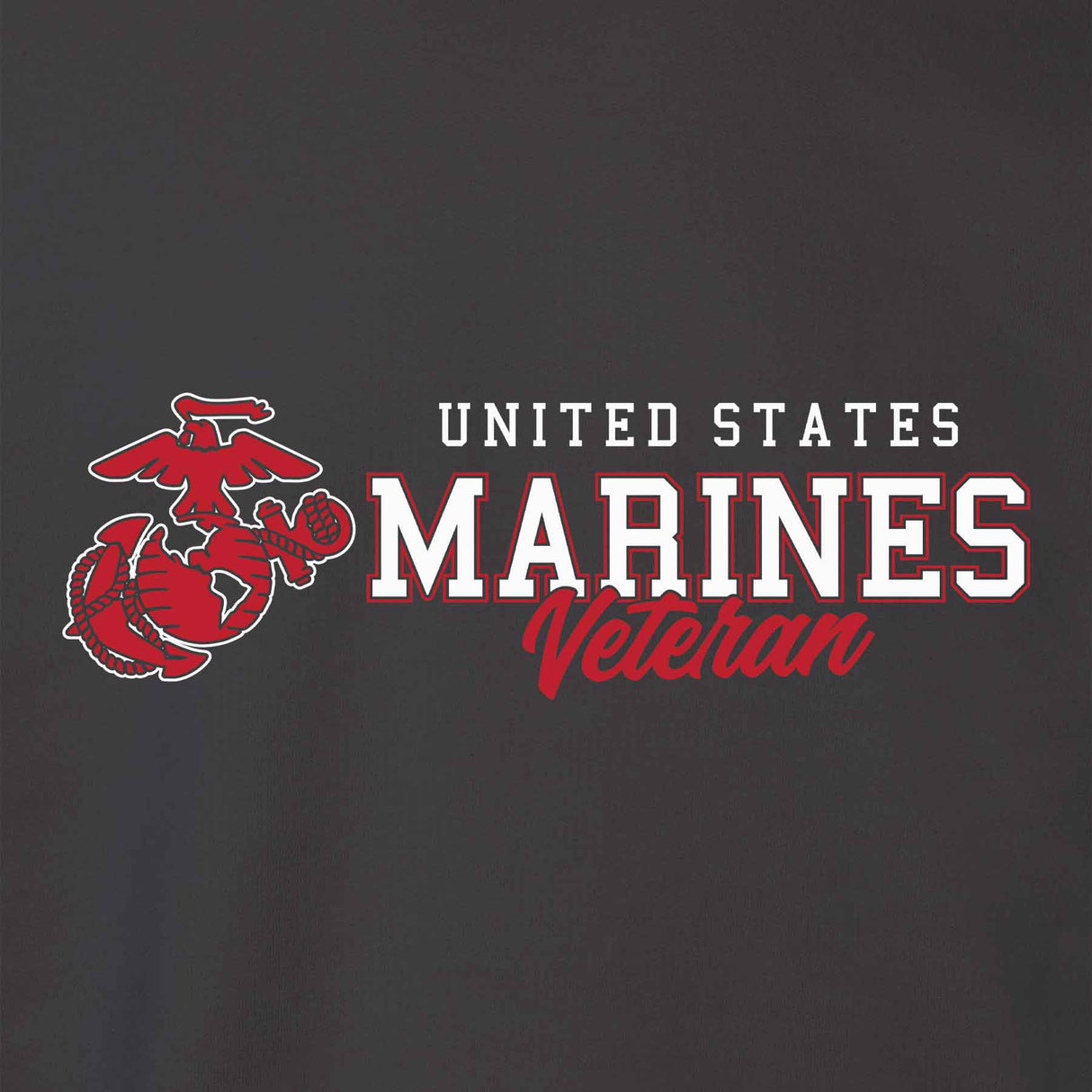 USMC Veteran Script Sweatshirt - SGT GRIT