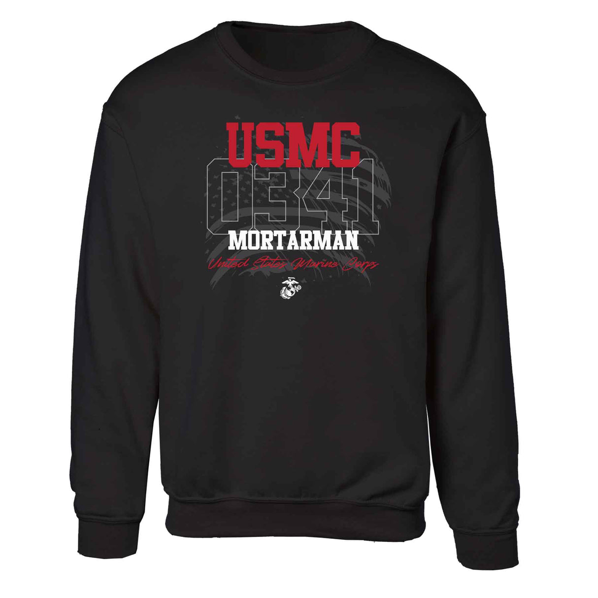 Choose Your Marine MOS Flag Sweatshirt - SGT GRIT