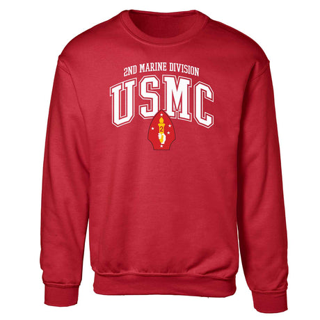 2nd Marine Division Arched Sweatshirt - SGT GRIT