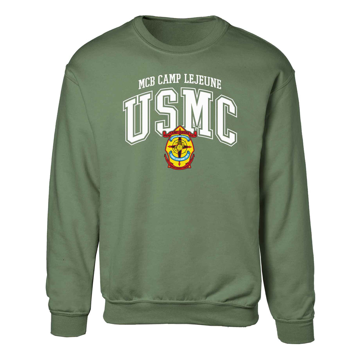 MCB Camp Lejeune Arched Sweatshirt - SGT GRIT