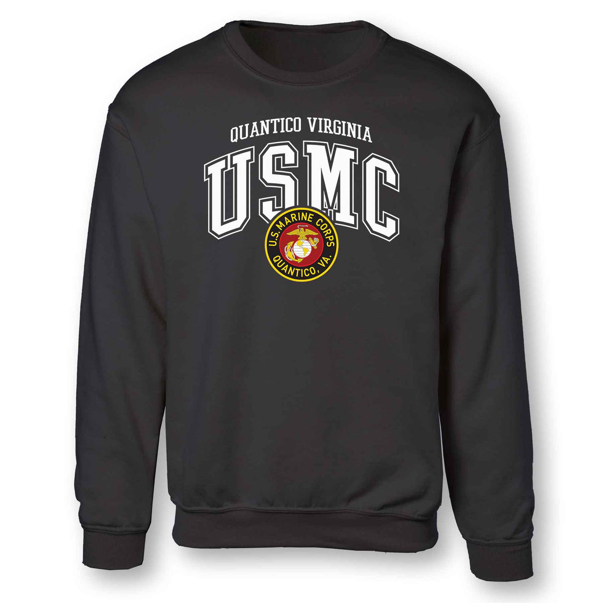 Quantico Virginia Arched Sweatshirt - SGT GRIT