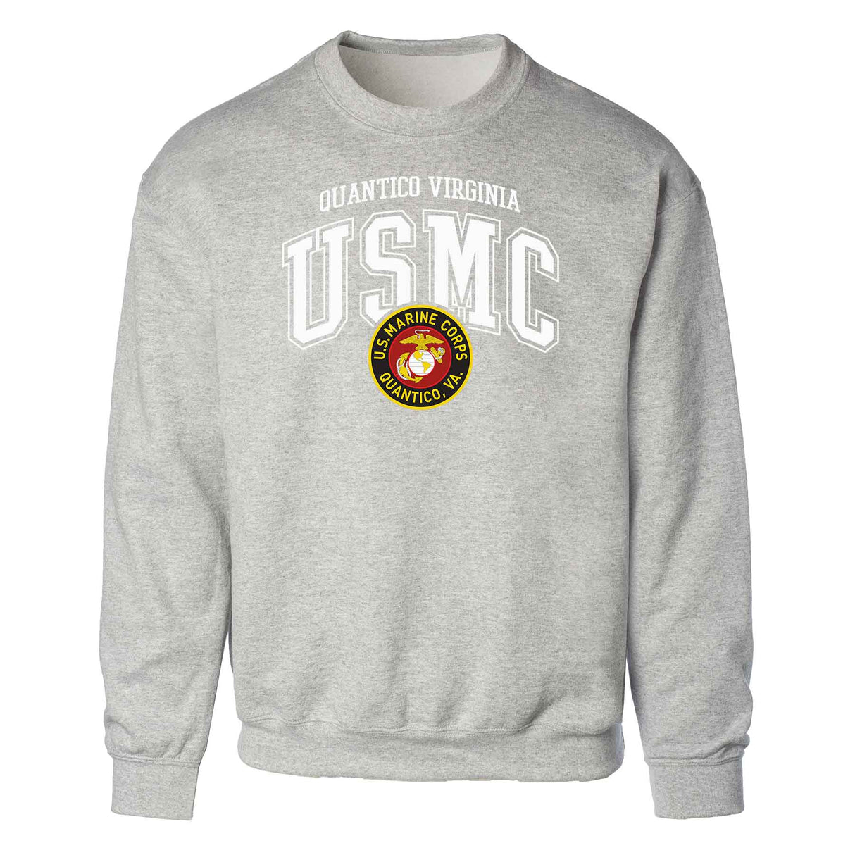 Quantico Virginia Arched Sweatshirt - SGT GRIT