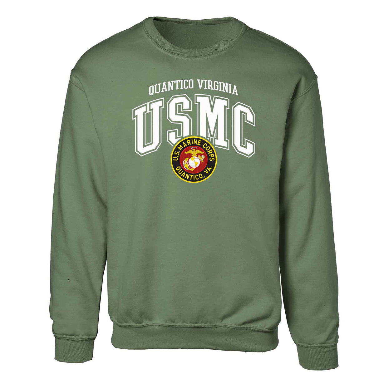 Quantico Virginia Arched Sweatshirt - SGT GRIT