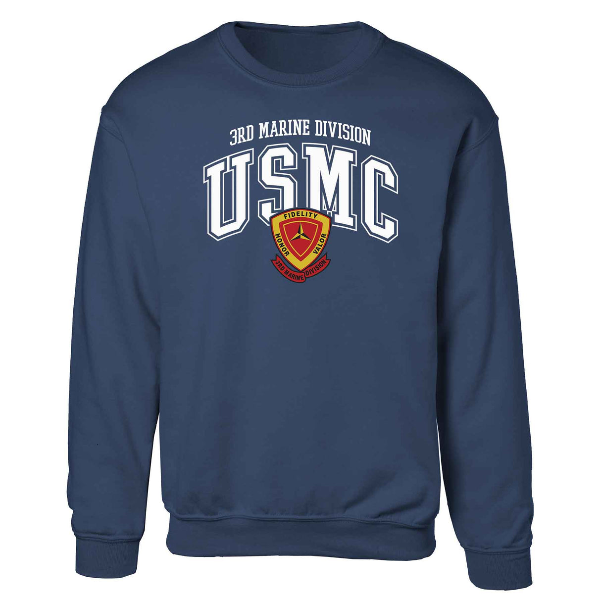 3rd Marine Division Arched Sweatshirt - SGT GRIT