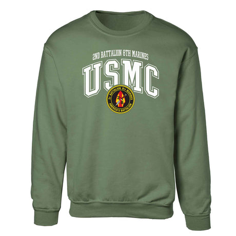 2nd Battalion 8th Marines Arched Sweatshirt - SGT GRIT