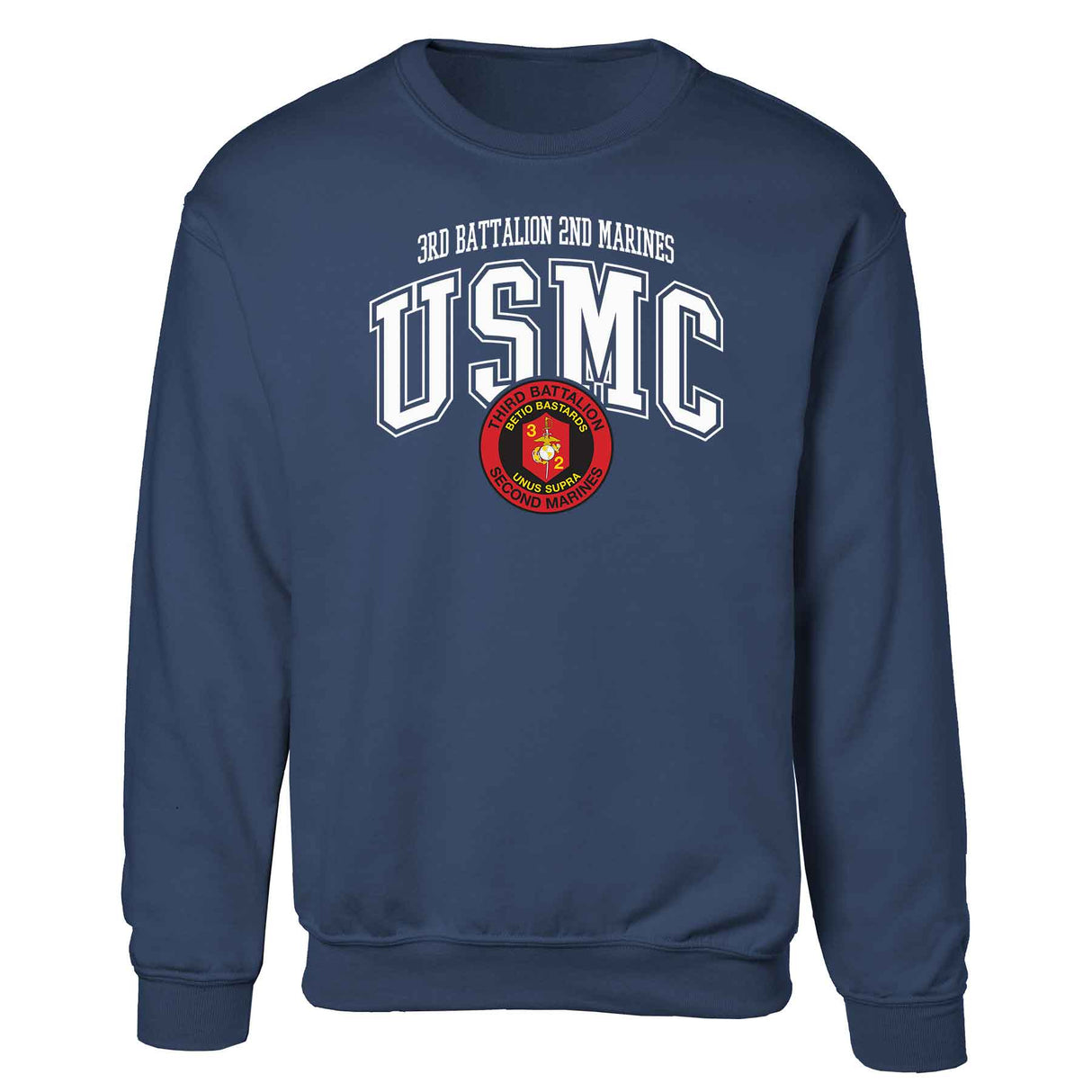 3rd Battalion 2nd Marines Arched Sweatshirt - SGT GRIT