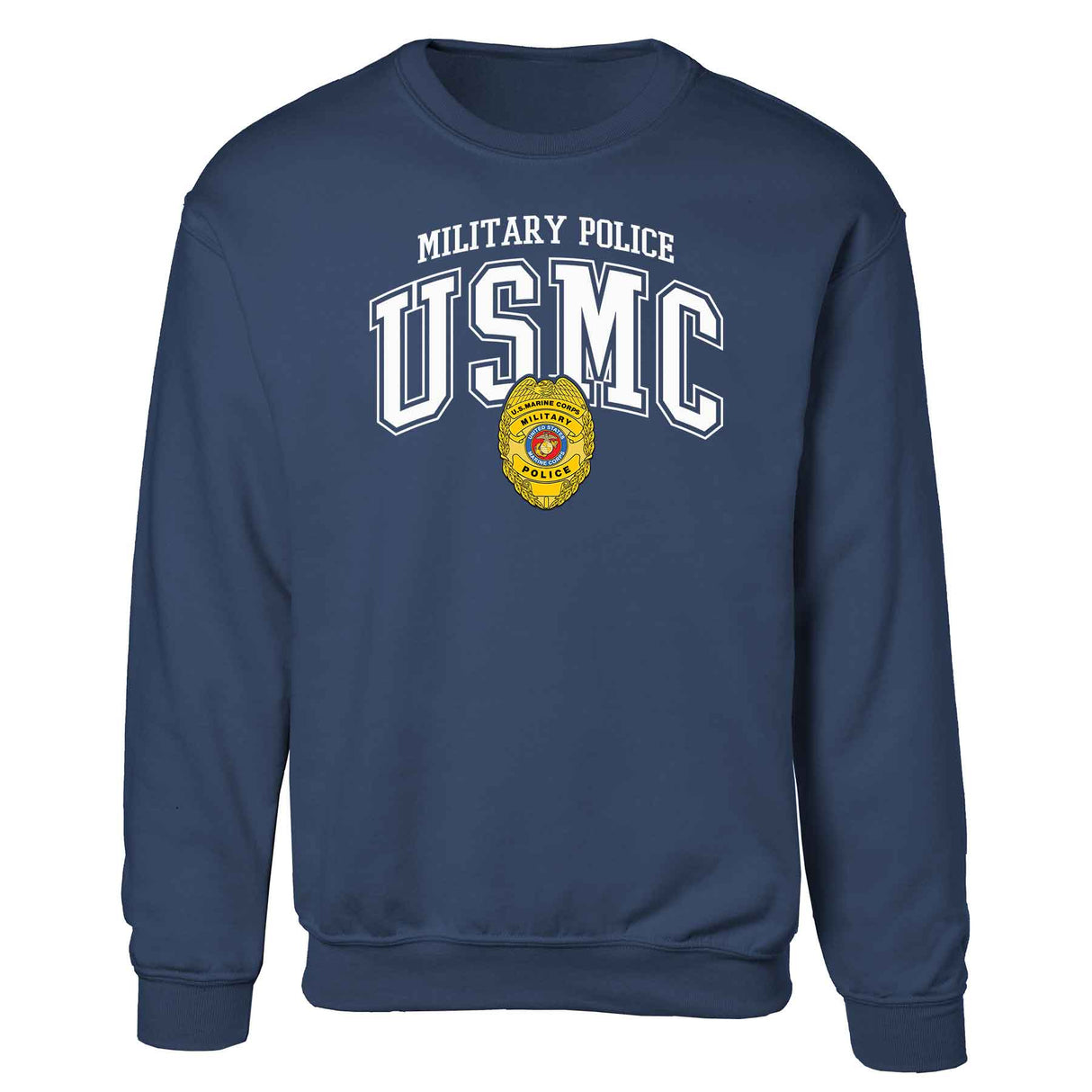 Military Police Badge Arched Sweatshirt - SGT GRIT