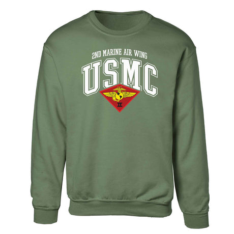 2nd Marine Air Wing Arched Sweatshirt - SGT GRIT