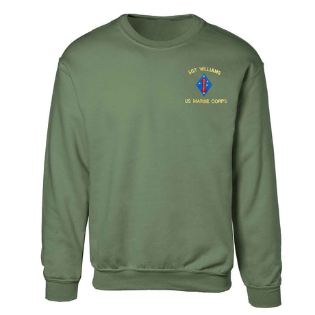 Guadalcanal 1st Marine Division Embroidered Sweatshirt - SGT GRIT