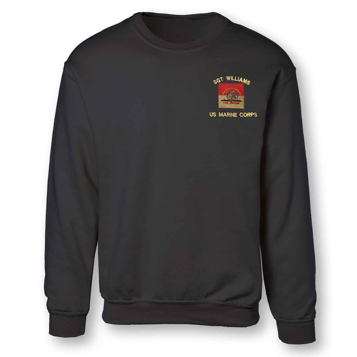 11th Marines Regimental Embroidered Sweatshirt - SGT GRIT