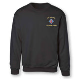 1st Battalion 1st Marines Embroidered Sweatshirt - SGT GRIT