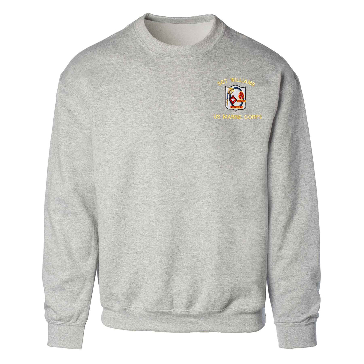 1st Battalion 6th Marines Embroidered Sweatshirt - SGT GRIT