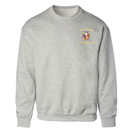 1st Battalion 6th Marines Embroidered Sweatshirt - SGT GRIT