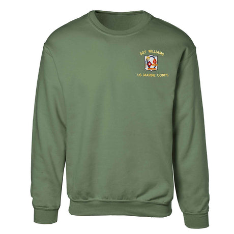 1st Battalion 6th Marines Embroidered Sweatshirt - SGT GRIT