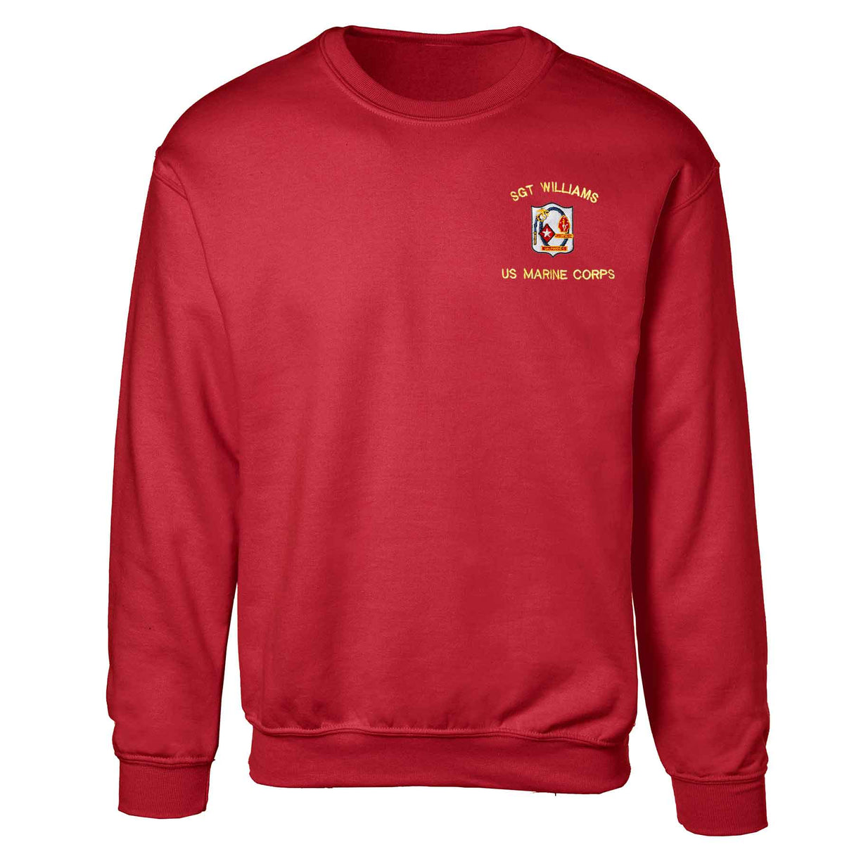 1st Battalion 6th Marines Embroidered Sweatshirt - SGT GRIT