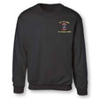 2nd Battalion 1st Marines Embroidered Sweatshirt - SGT GRIT