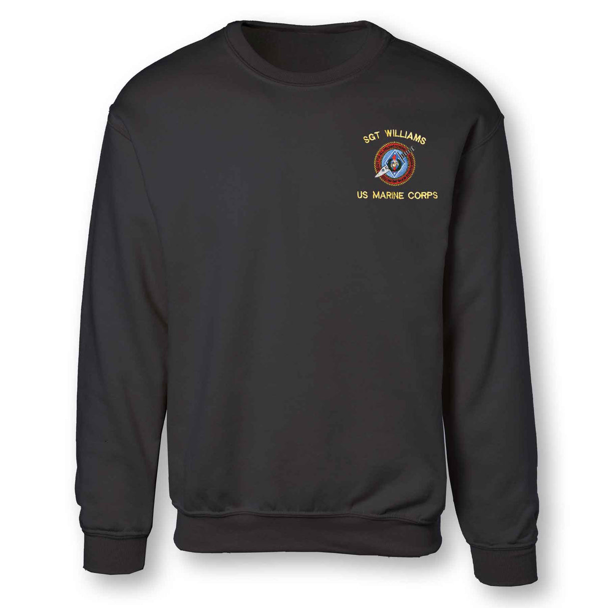 2nd Battalion 7th Marines Embroidered Sweatshirt - SGT GRIT