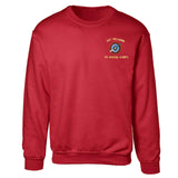 2nd Battalion 7th Marines Embroidered Sweatshirt - SGT GRIT