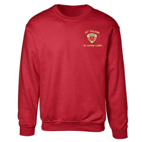 3rd Battalion 3rd Marines Embroidered Sweatshirt - SGT GRIT