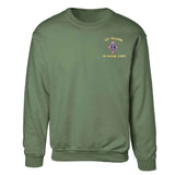 1st Combat Engineer Battalion Embroidered Sweatshirt - SGT GRIT