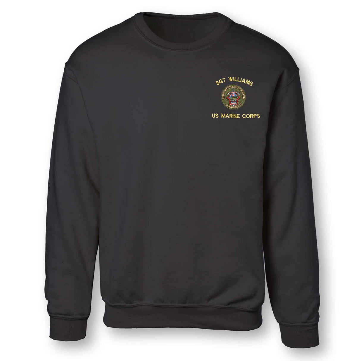 1st LAR Battalion Embroidered Sweatshirt - SGT GRIT