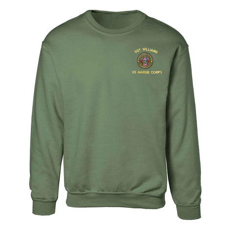 1st LAR Battalion Embroidered Sweatshirt - SGT GRIT