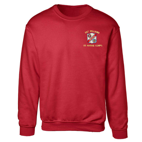 Marine Security Guard Embroidered Sweatshirt - SGT GRIT