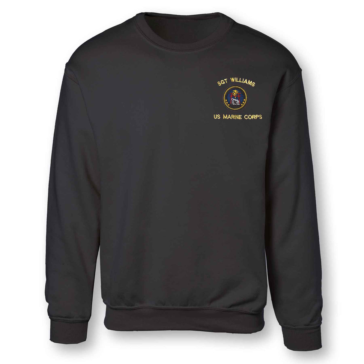 Marine Corps Security Force Embroidered Sweatshirt - SGT GRIT