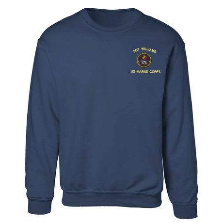 Marine Corps Security Force Embroidered Sweatshirt - SGT GRIT