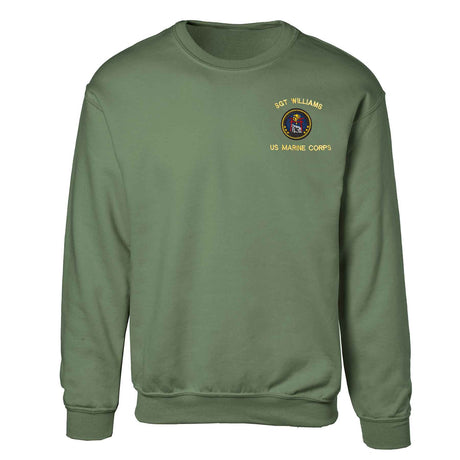 Marine Corps Security Force Embroidered Sweatshirt - SGT GRIT