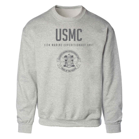 11th MEU Pride Of The Pacific Tonal Sweatshirt - SGT GRIT