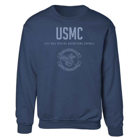 31st MEU Special Operations Tonal Sweatshirt - SGT GRIT