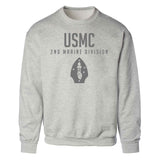 2nd Marine Division Tonal Sweatshirt - SGT GRIT