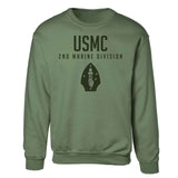 2nd Marine Division Tonal Sweatshirt - SGT GRIT