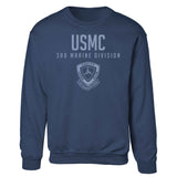 3rd Marine Division Tonal Sweatshirt - SGT GRIT