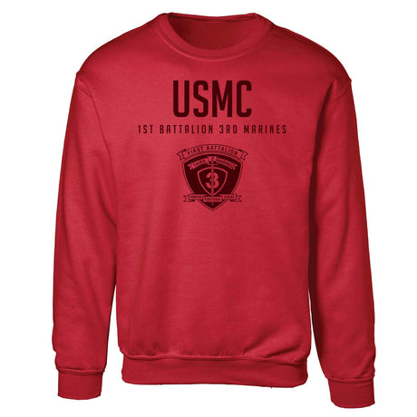 1st Battalion 3rd Marines Tonal Sweatshirt - SGT GRIT