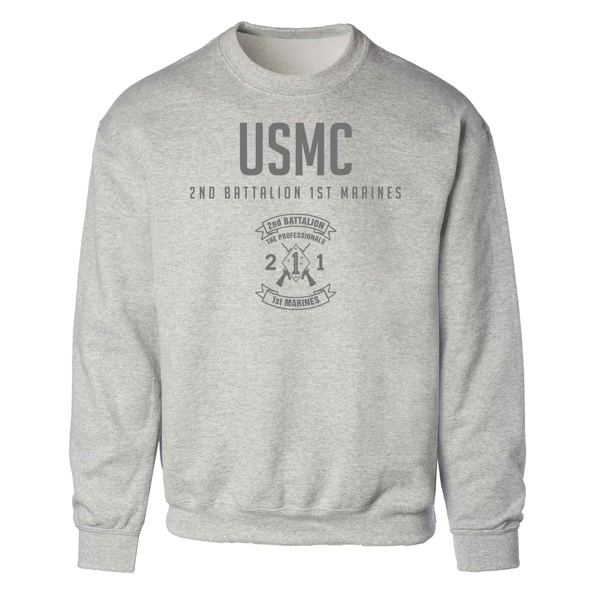 2nd Battalion 1st Marines Tonal Sweatshirt - SGT GRIT