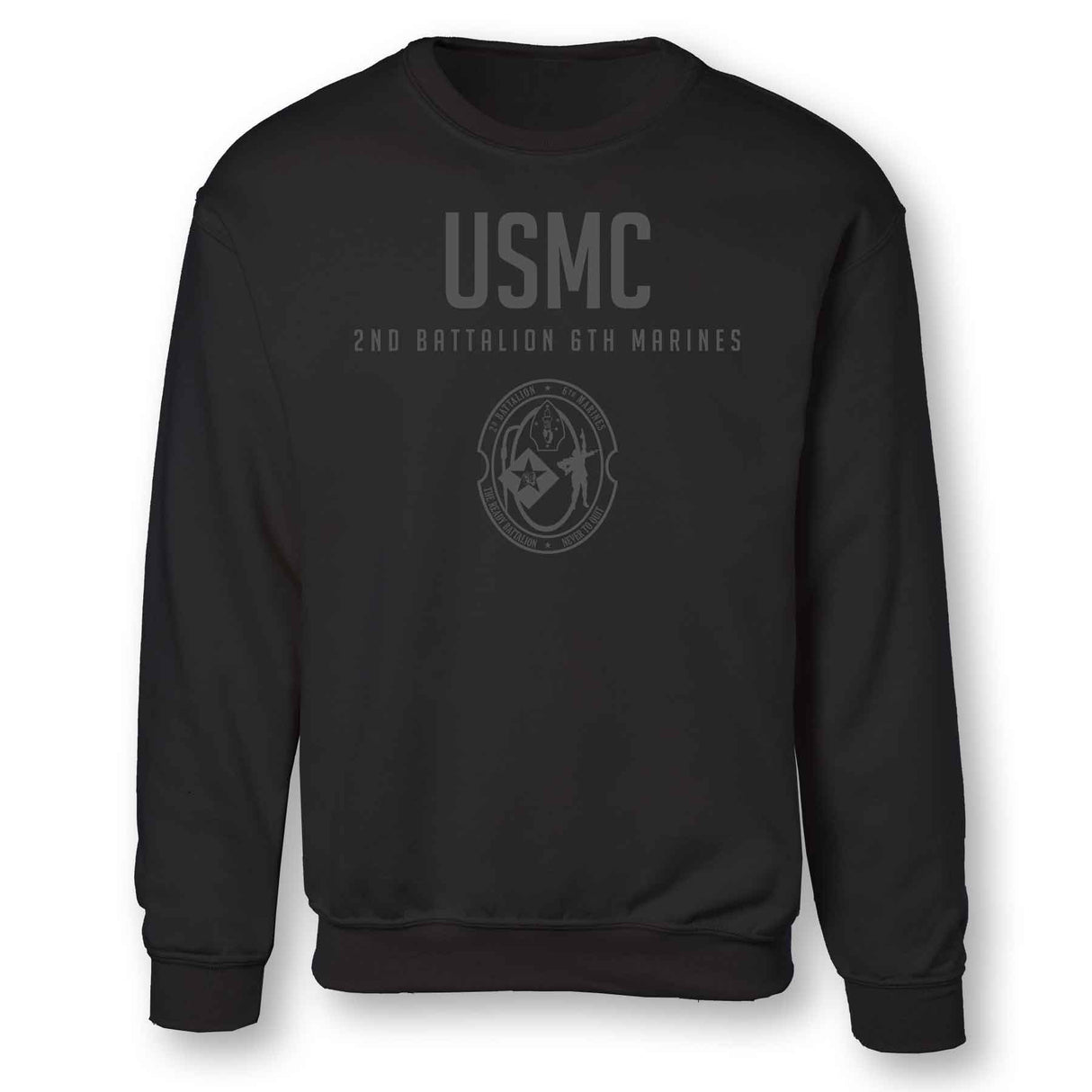 2nd Battalion 6th Marines Tonal Sweatshirt - SGT GRIT