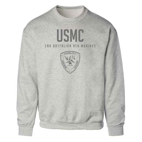 2nd Battalion 9th Marines Tonal Sweatshirt - SGT GRIT