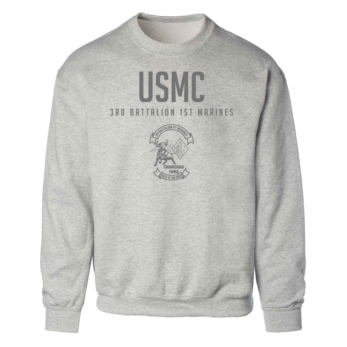 3rd Battalion 1st Marines Tonal Sweatshirt - SGT GRIT
