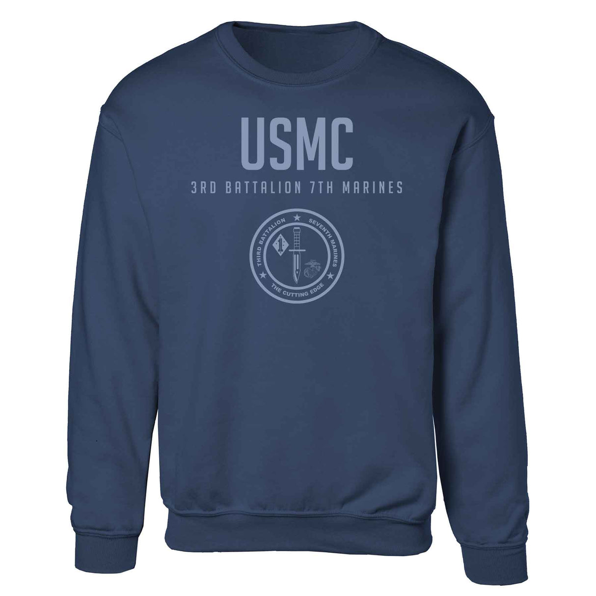 3rd Battalion 7th Marines Tonal Sweatshirt - SGT GRIT