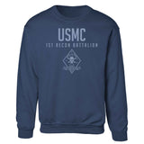 1st Recon Battalion Tonal Sweatshirt - SGT GRIT